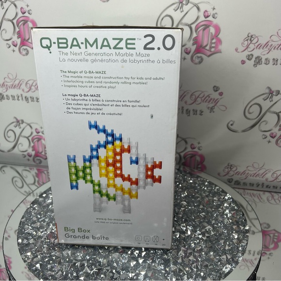 Q BA MAZE 2.0 marble maze builder game toy marble slide fun cool π - Picture 6 of 8
